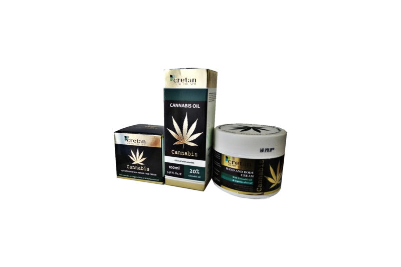 Cannabis Package Special Offer 5 Cretan Olive Oil Spa