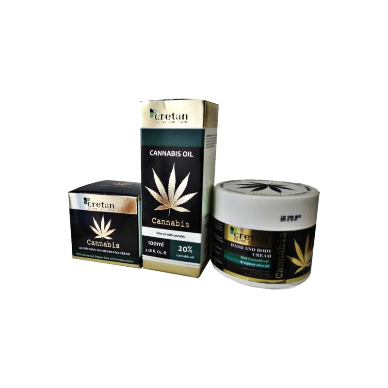 Cannabis Package Special Offer 5 Cretan Olive Oil Spa