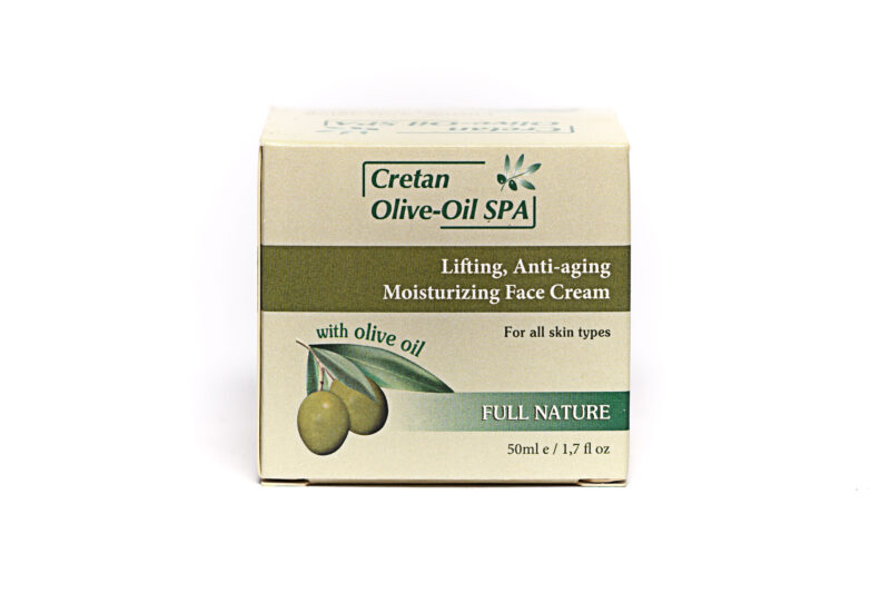 Lifting Anti-Aging Moisturizing Face Cream (50ml) Cretan Olive Oil Spa