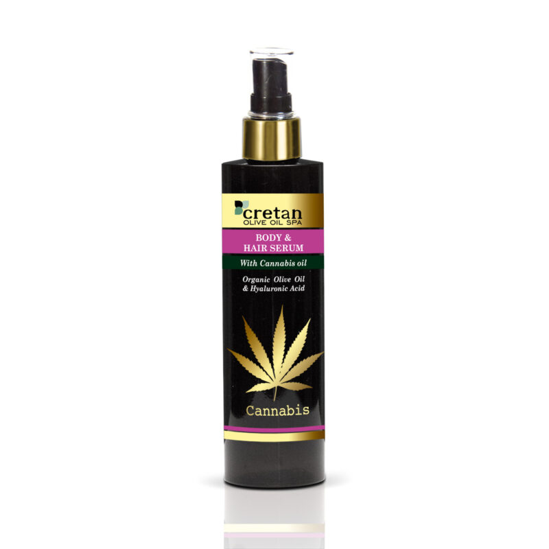 Body And Hair Serum With Cannabis Oil (100ml) Cretan Olive Oil Spa